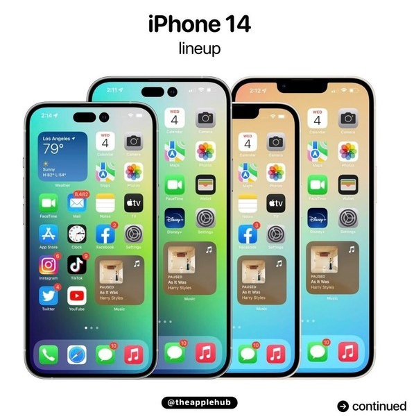 隆广镇苹果14维修分享iPhone 14全家福 